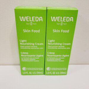 2 Weleda Skin Food Light Nourishing Cream 1.0 Fl Oz exp 08/2026
